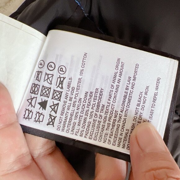 CANADA GOOSE Freestyle Crew Down Vest PBI ROYAL BLUE Womens Size XL - AU… - Picture 12 of 14